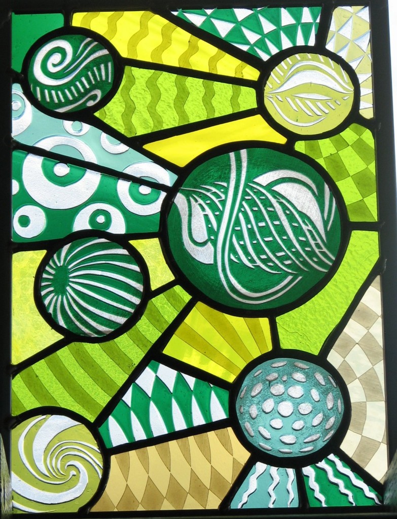 Green marbles, 2012. Sold